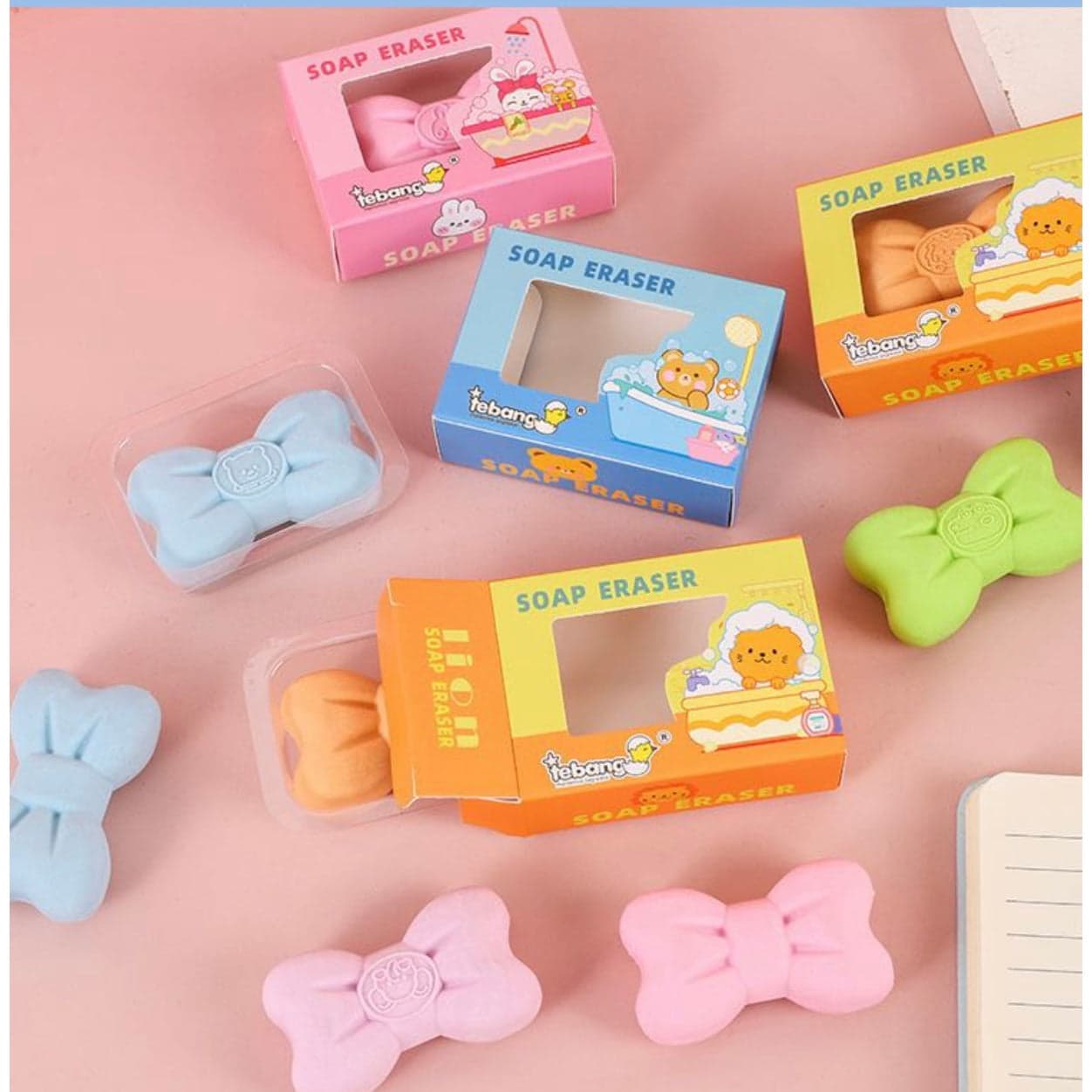 SOAP ERASERS