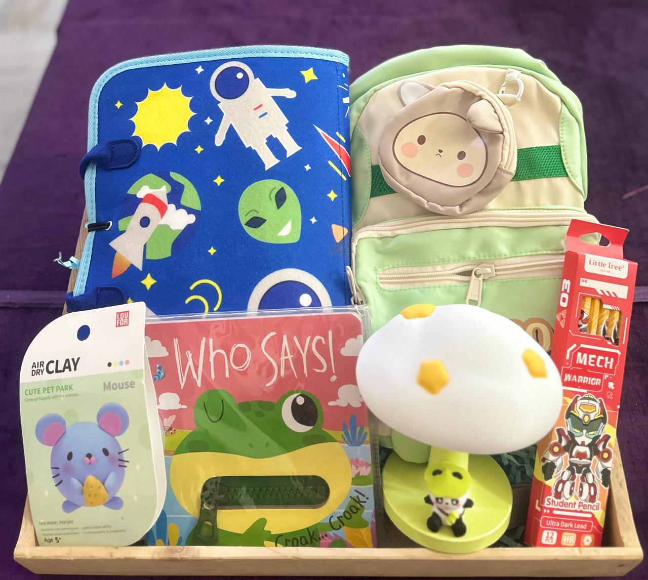 NO SCREEN TIME HAMPER