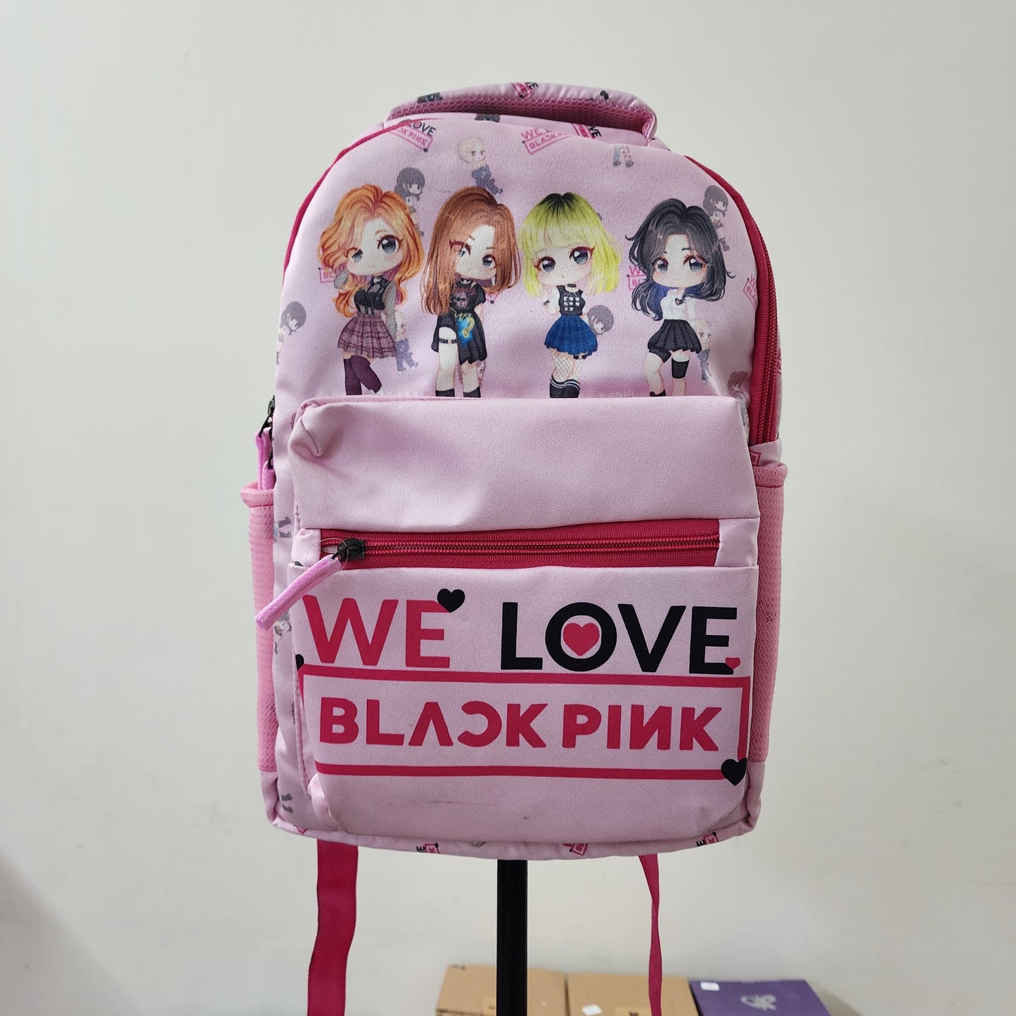 BLACK PINK THEME BAG/BACKPACK FOR KIDS