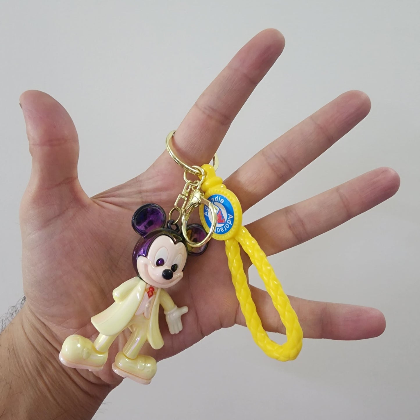 DISNEY MICKY HOLOGRAPHIC KEY CHAIN
