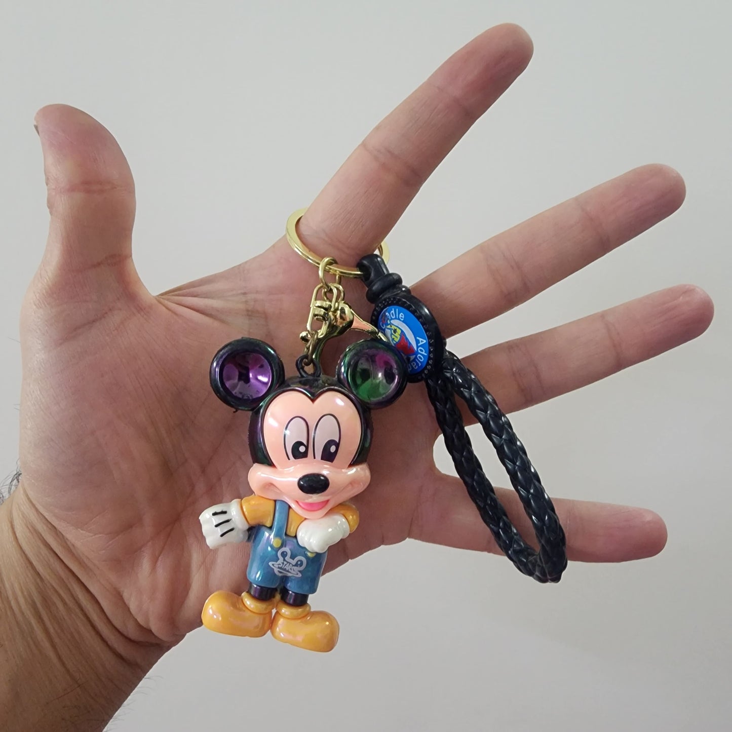 DISNEY MICKY HOLOGRAPHIC KEY CHAIN