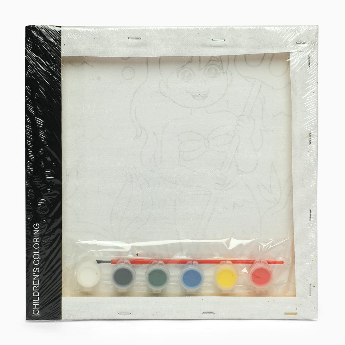 WOODEN FRAME CANVAS PAINTING SET ( SIX COLOR SHADES )(30X40cm)