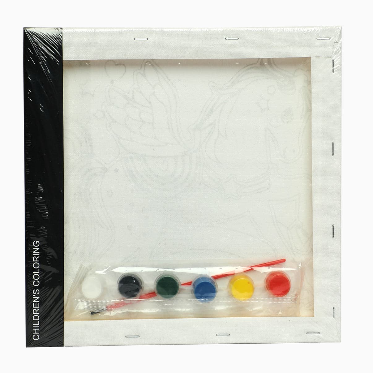 WOODEN FRAME CANVAS PAINTING SET ( SIX COLOR SHADES )(30X40cm)