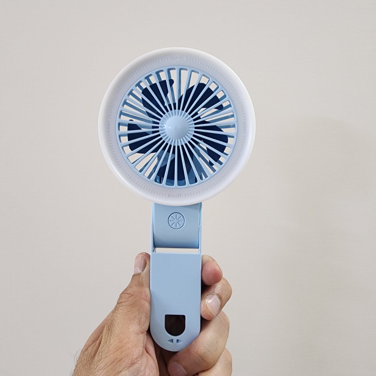 PORTABLE HAND FAN FOR TRAVEL , OFFICE AND HOME