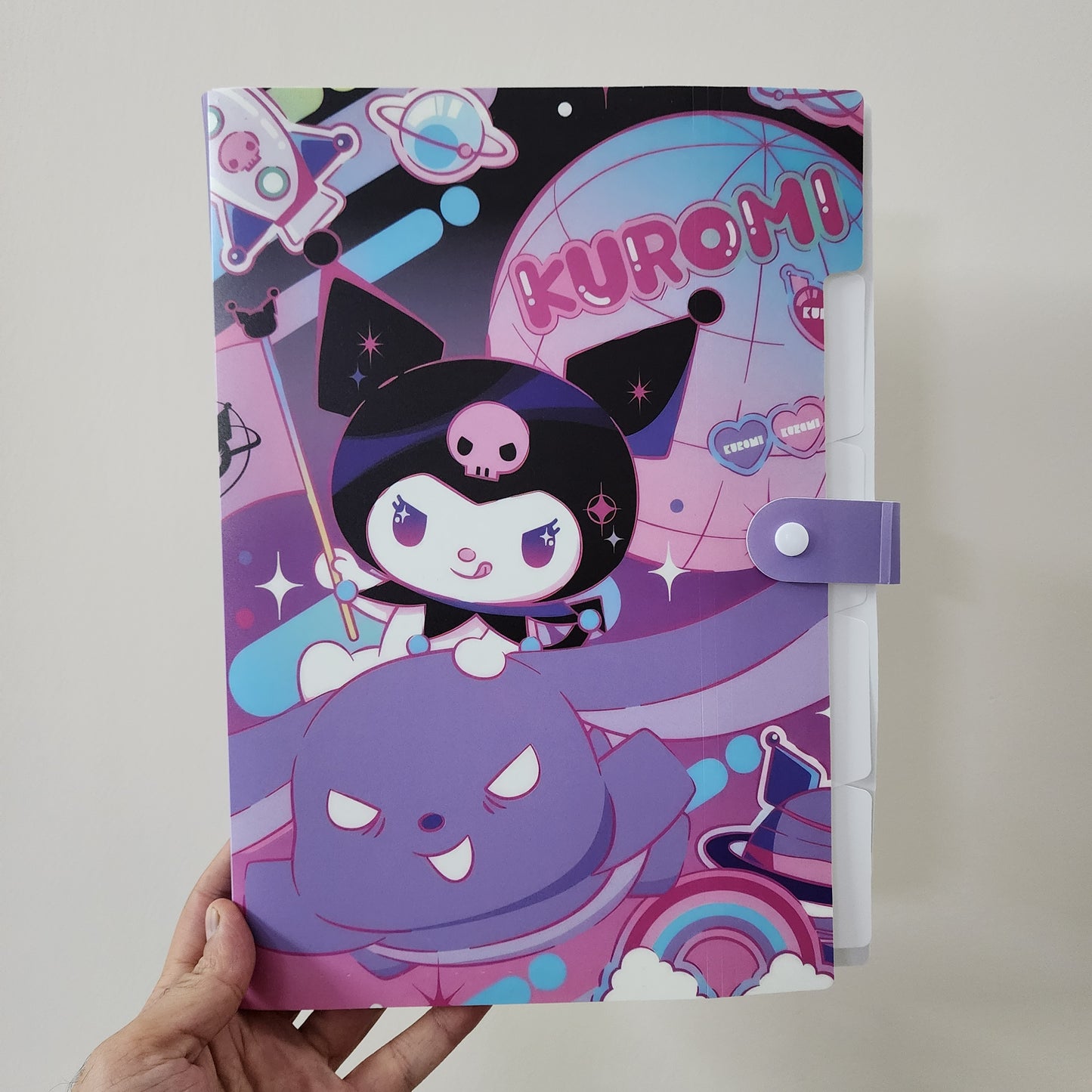 THEME FILE FOLDER WITH 6 POCKETS