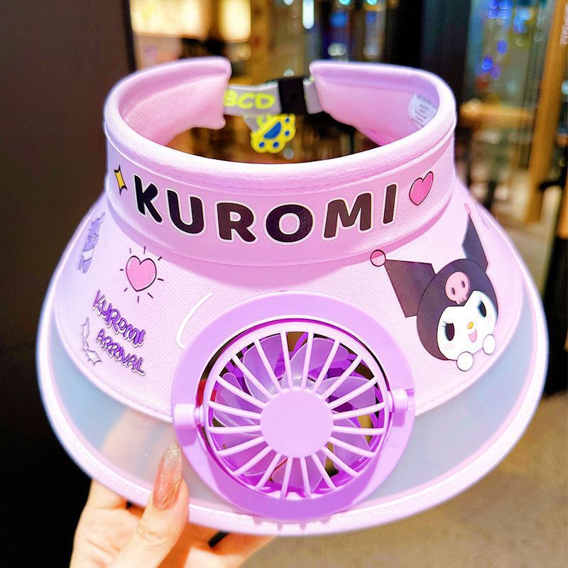 KUROMI & MY MELODY CAP WITH FAN