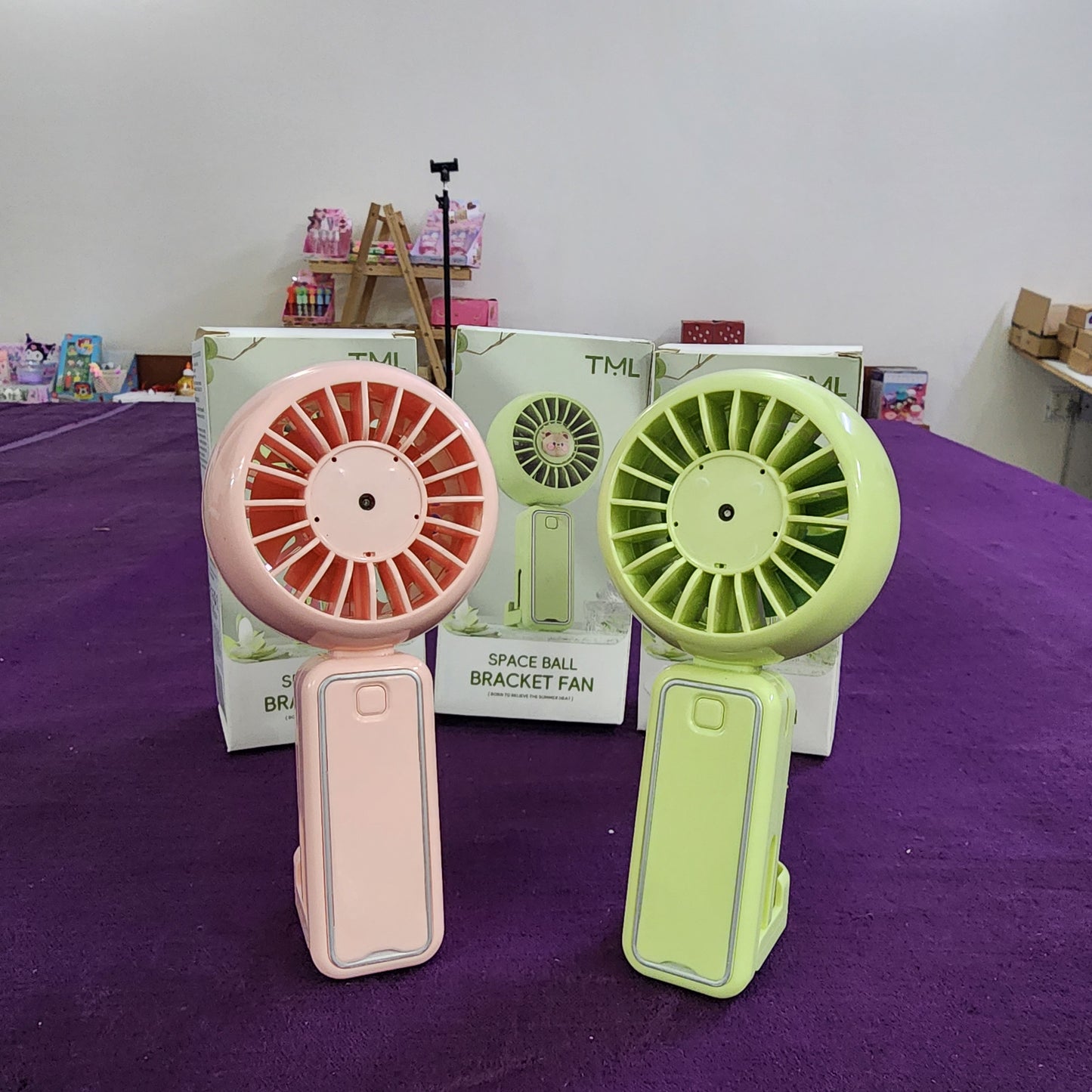 CUTE MINI HANDHELD POCKET FANS
