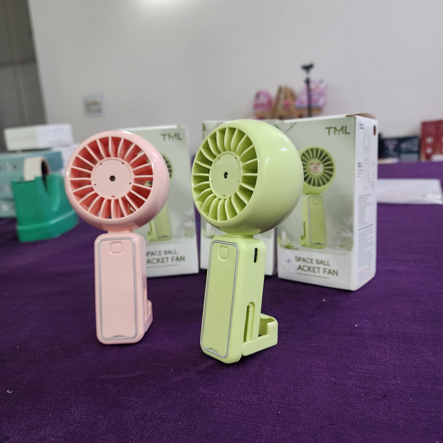 CUTE MINI HANDHELD POCKET FANS