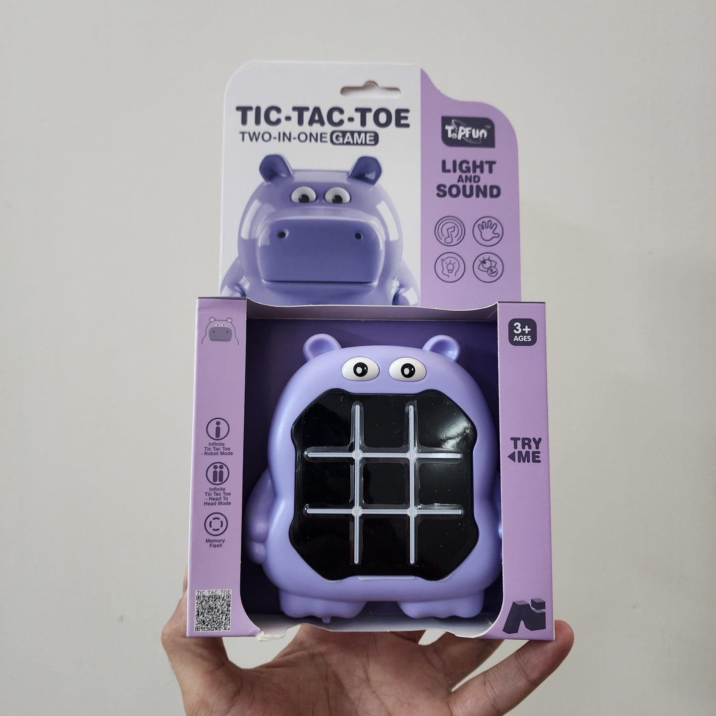 2 in 1 TIC TAC TOE PORTABLE GAME