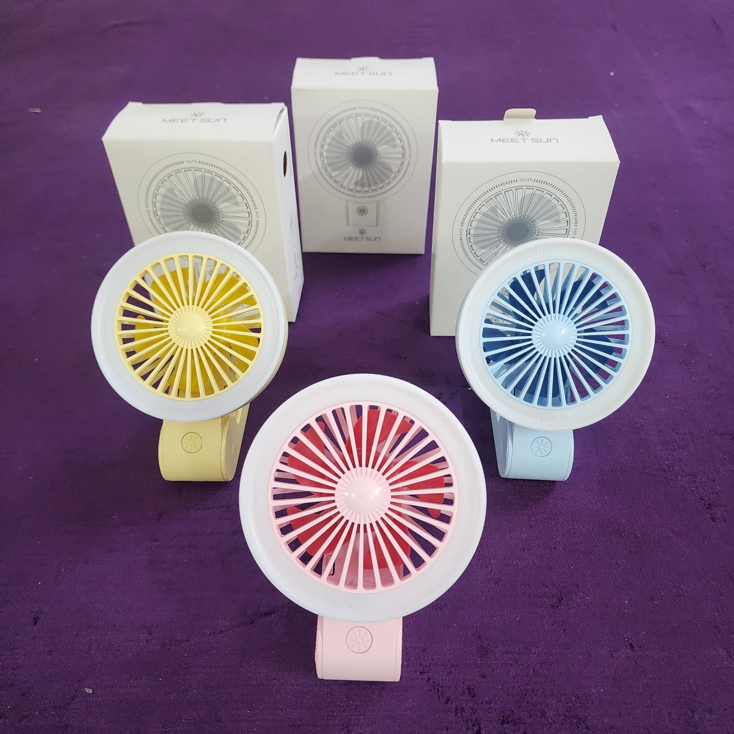 PORTABLE HAND FAN FOR TRAVEL , OFFICE AND HOME