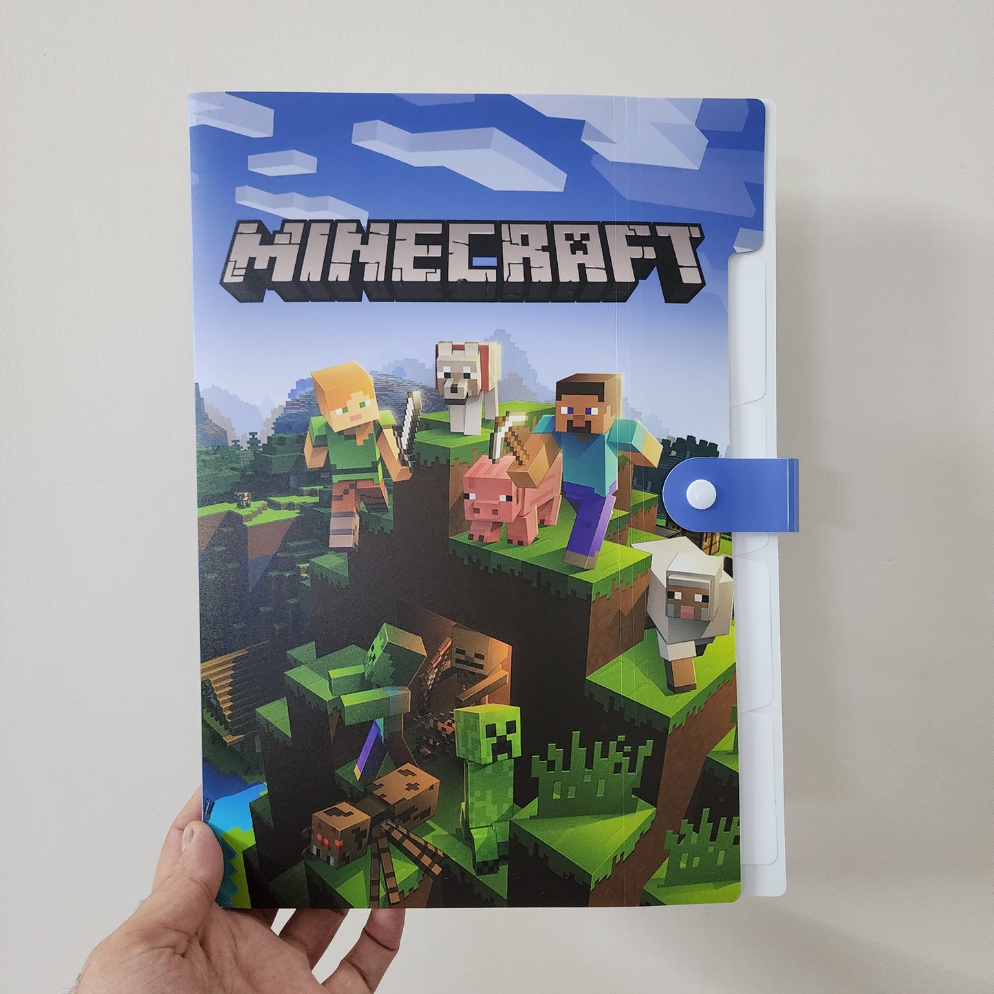 THEME FILE FOLDER WITH 6 POCKETS