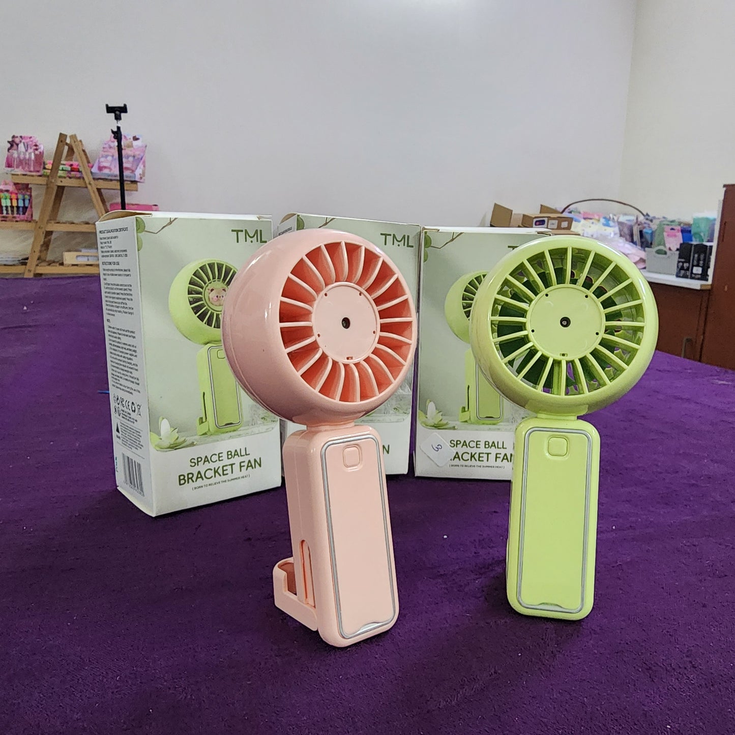 CUTE MINI HANDHELD POCKET FANS