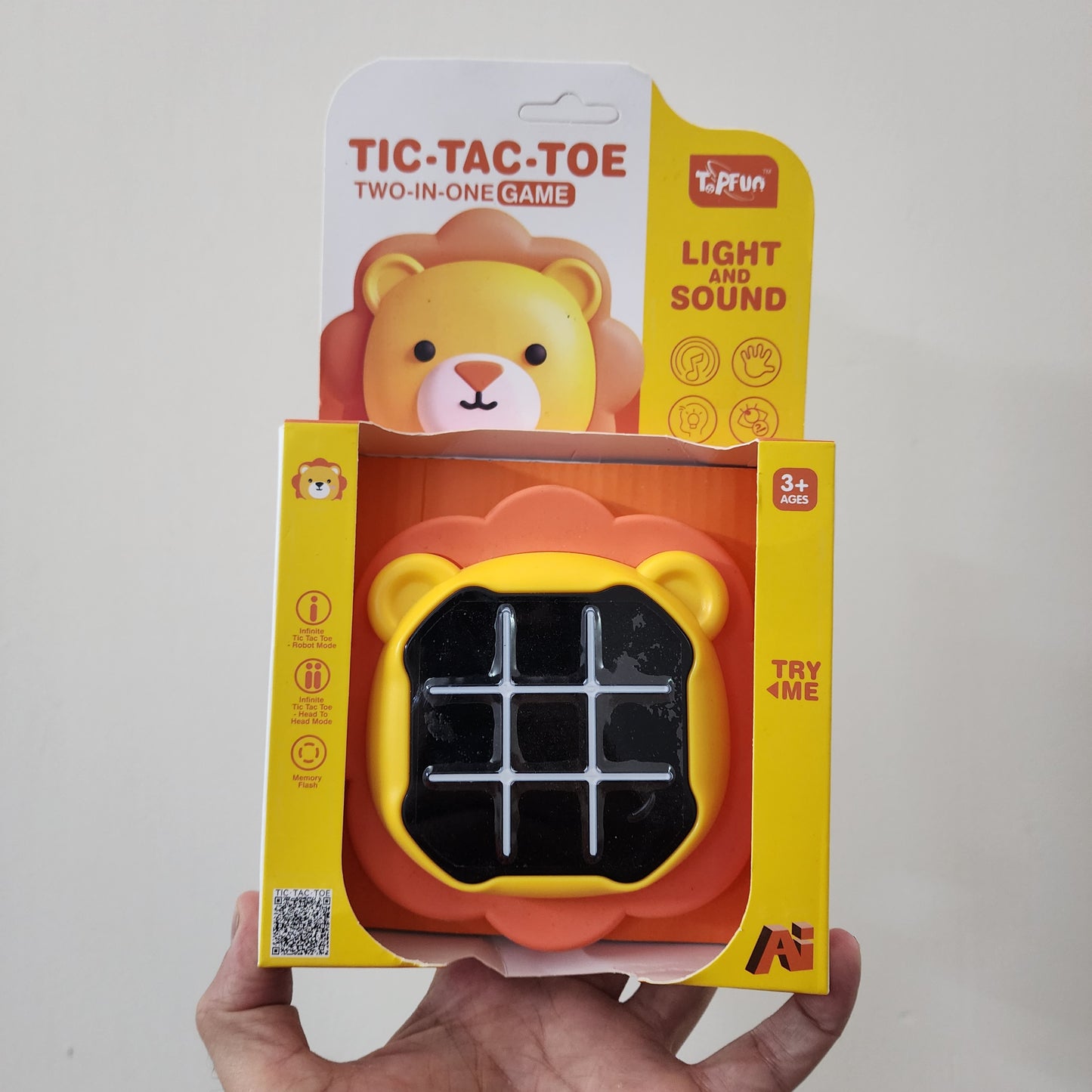 2 in 1 TIC TAC TOE PORTABLE GAME