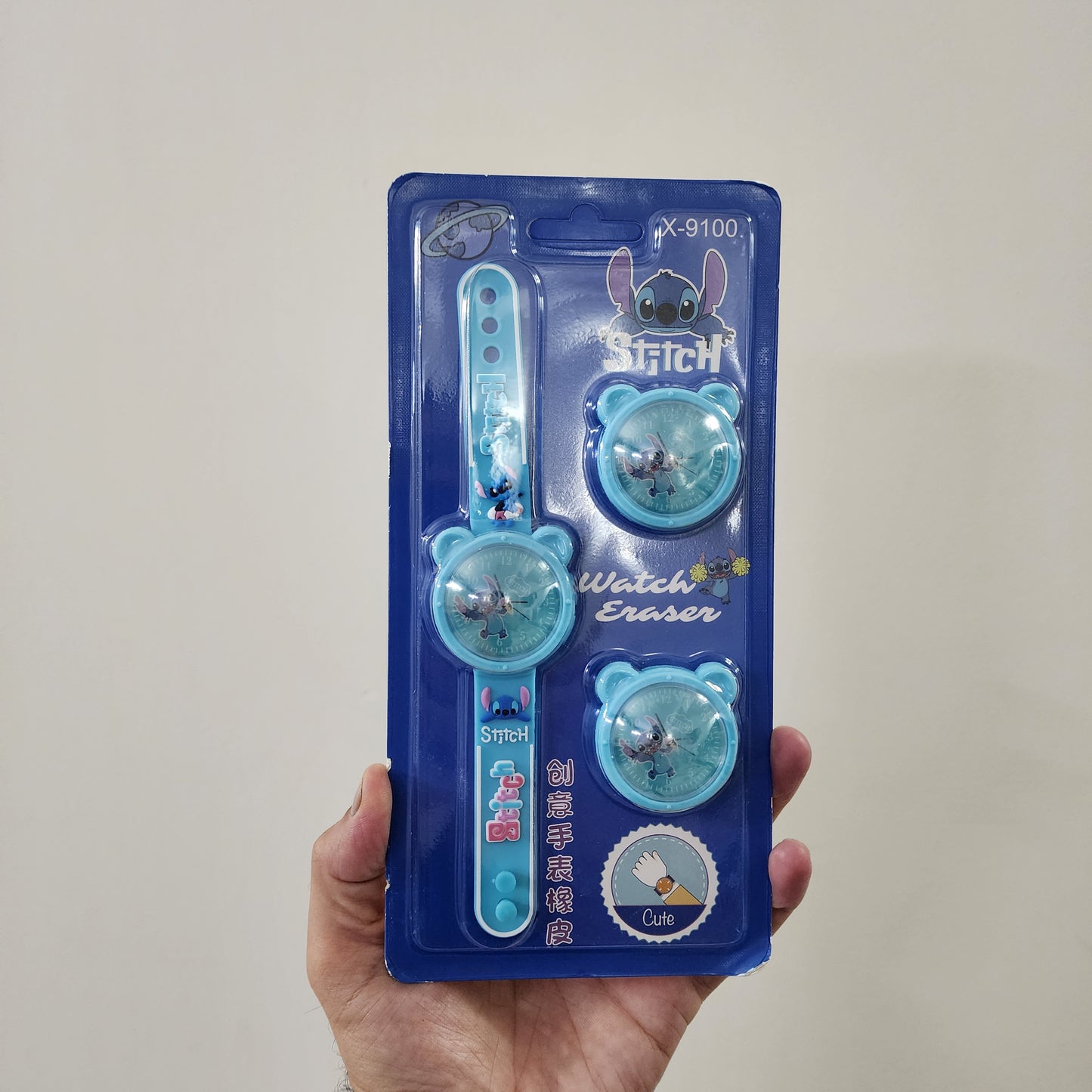 STITCH WATCH ERASER WITH BAND