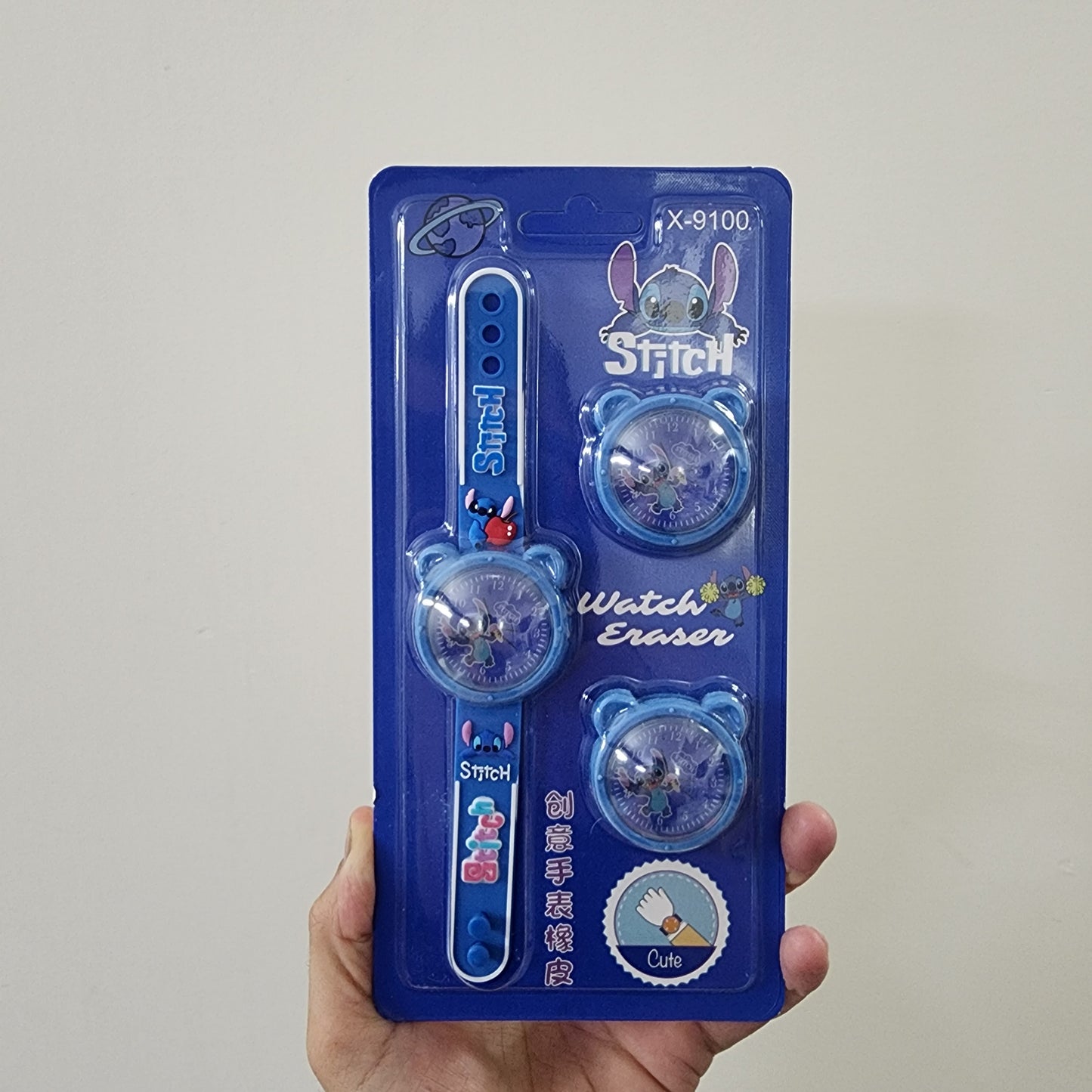 STITCH WATCH ERASER WITH BAND