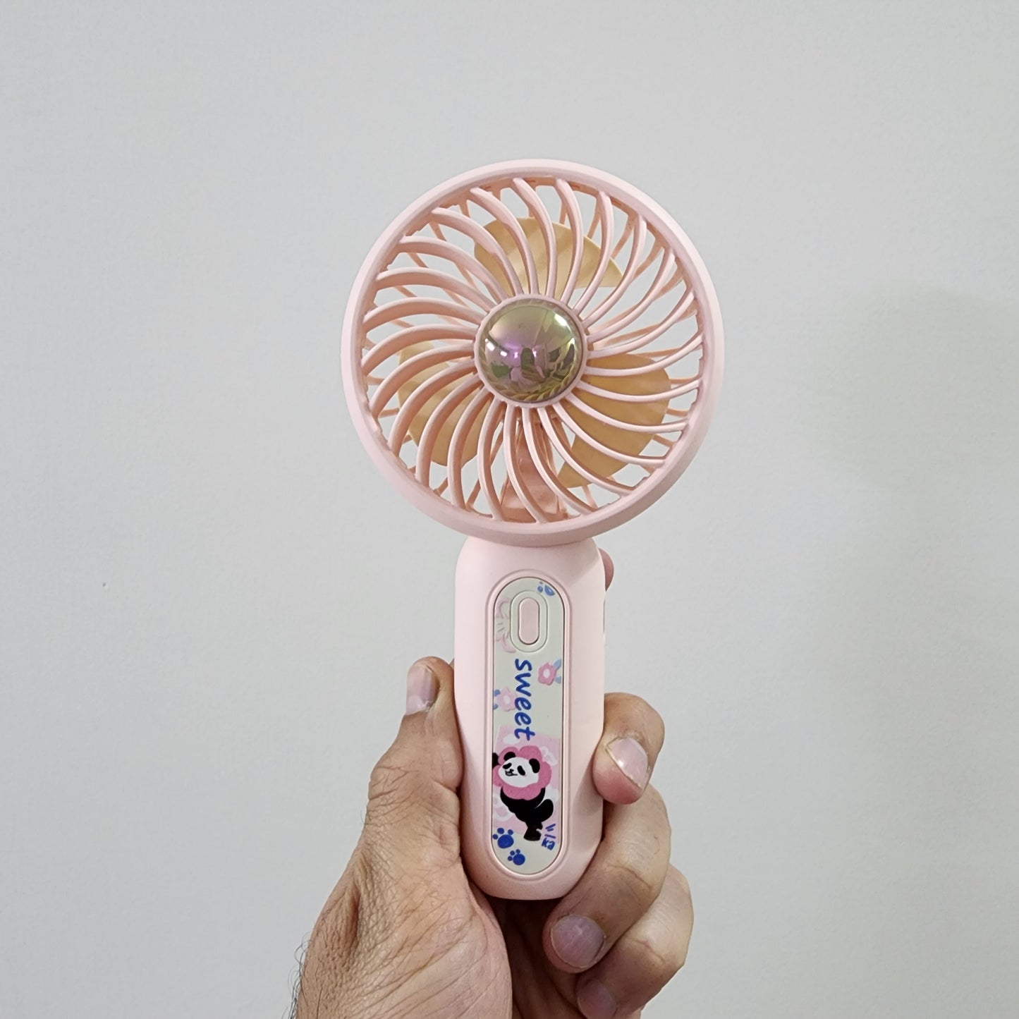 FANCY HANDHELD FANS WITH MOBILE STAND