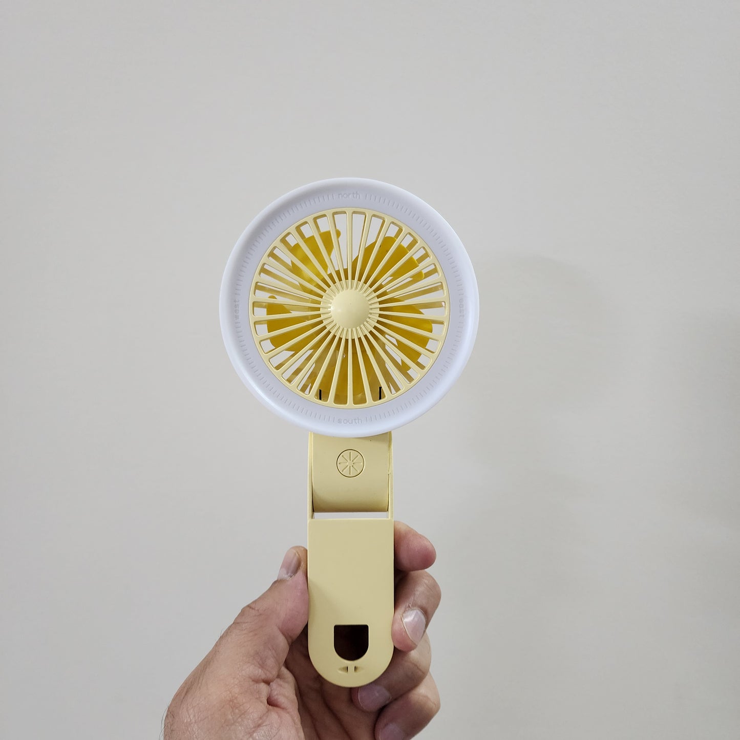 PORTABLE HAND FAN FOR TRAVEL , OFFICE AND HOME