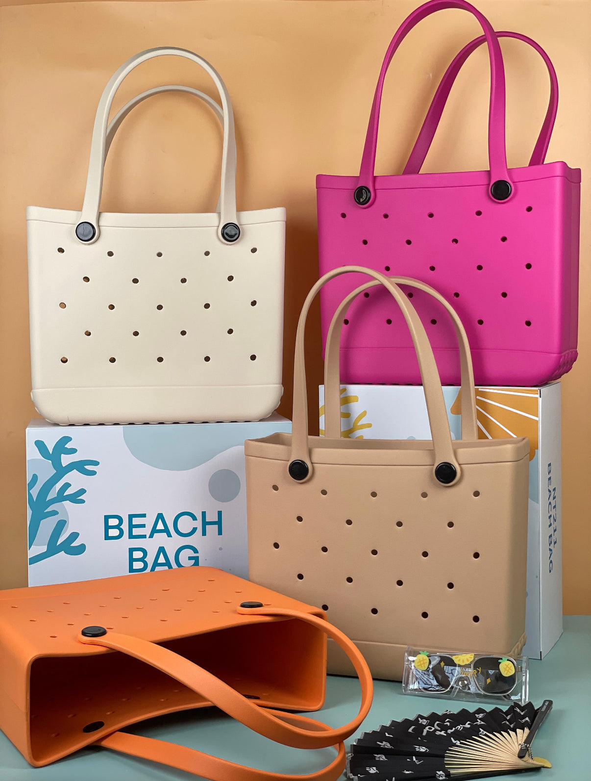 BIG SILICONE BEACH/SHOPPING BAG