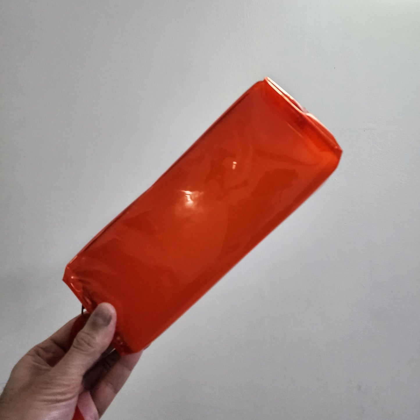 NeonTransparent Pencil Pouch, School Pencil Box with Zipper, Students Pencil case Large Capacity, Makeup Pouch, Stationery Bag for Students Girls Adults Office Transparen.