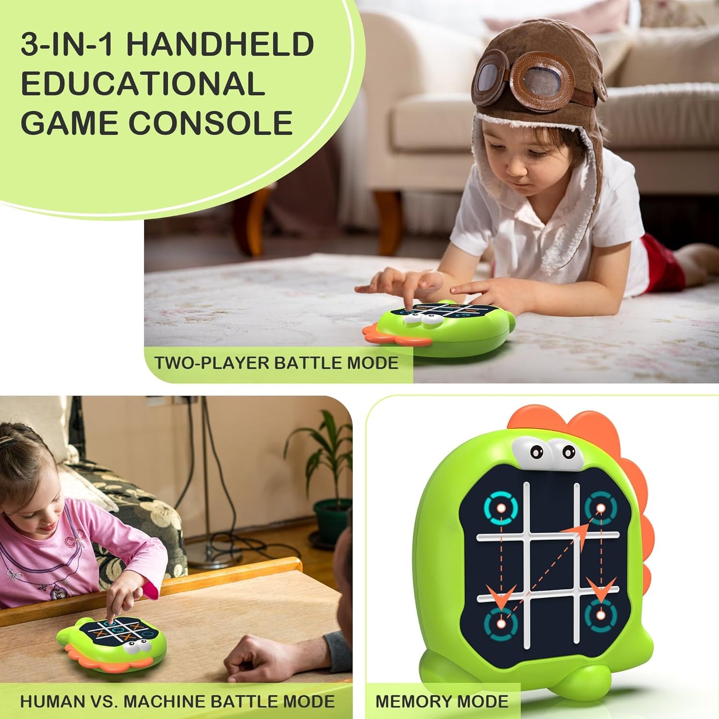 2 in 1 TIC TAC TOE PORTABLE GAME