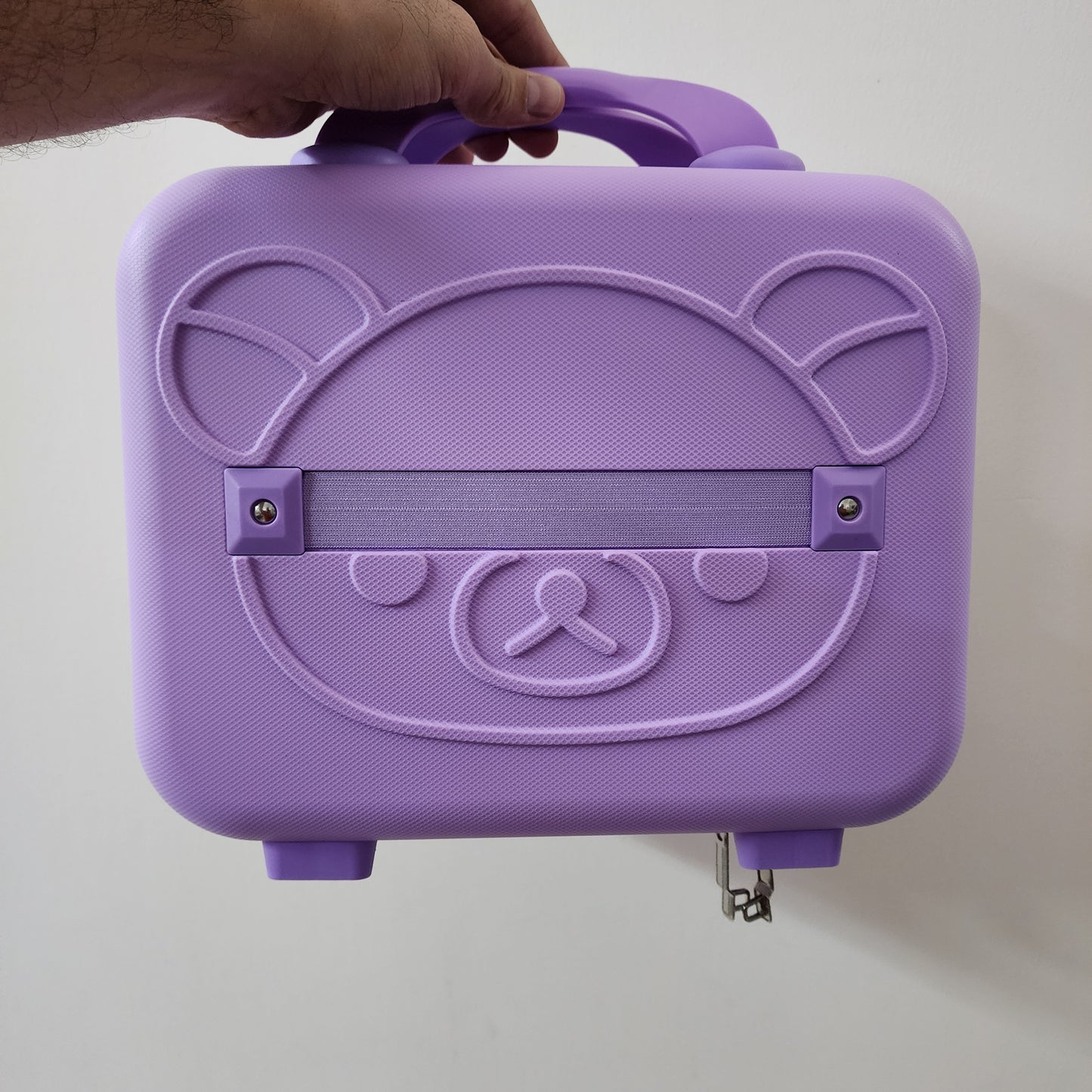 Mini Teddy Bera Travell Suit Case with Strap & Lock