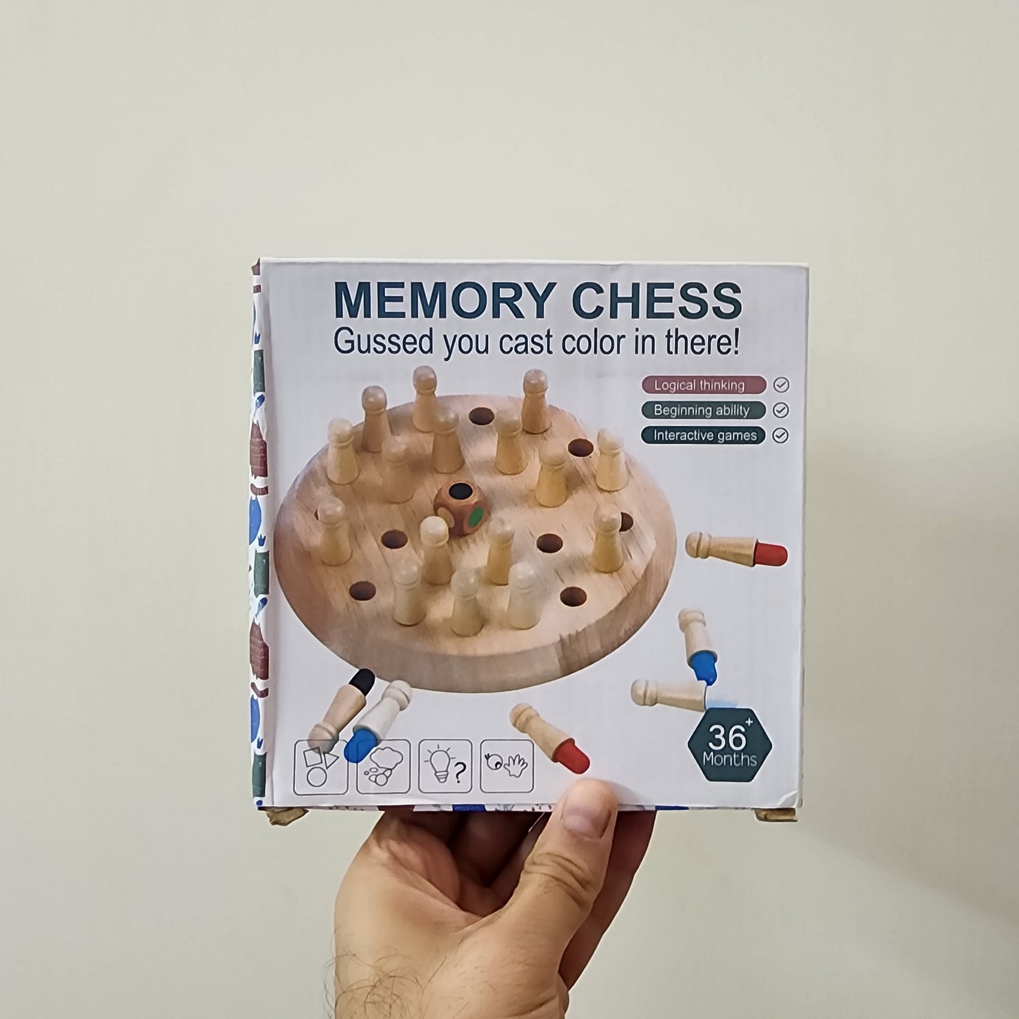 Memory Chess Game Board for Kids & Family