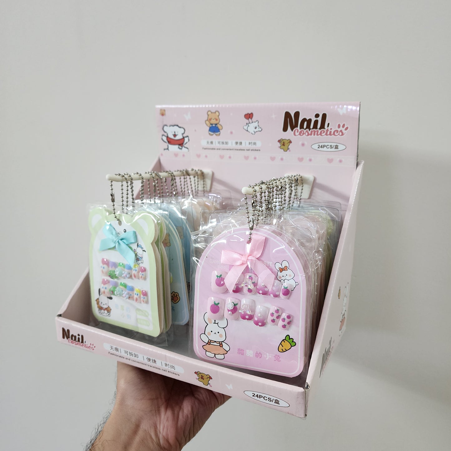 KAWAII PRESS ON NAILS FOR KIDS