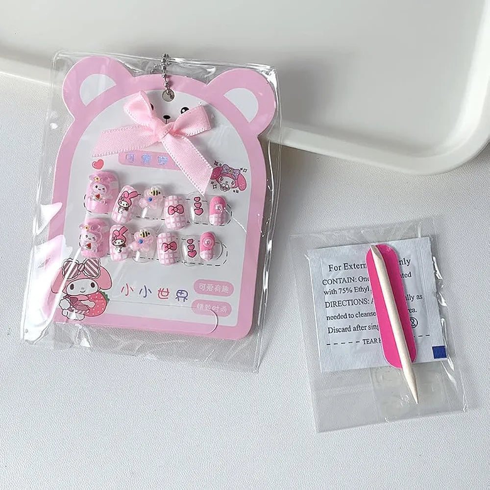 KAWAII PRESS ON NAILS FOR KIDS