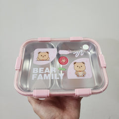 BEAR { SS } BENTO LUNCH BOX [ 620ml ]