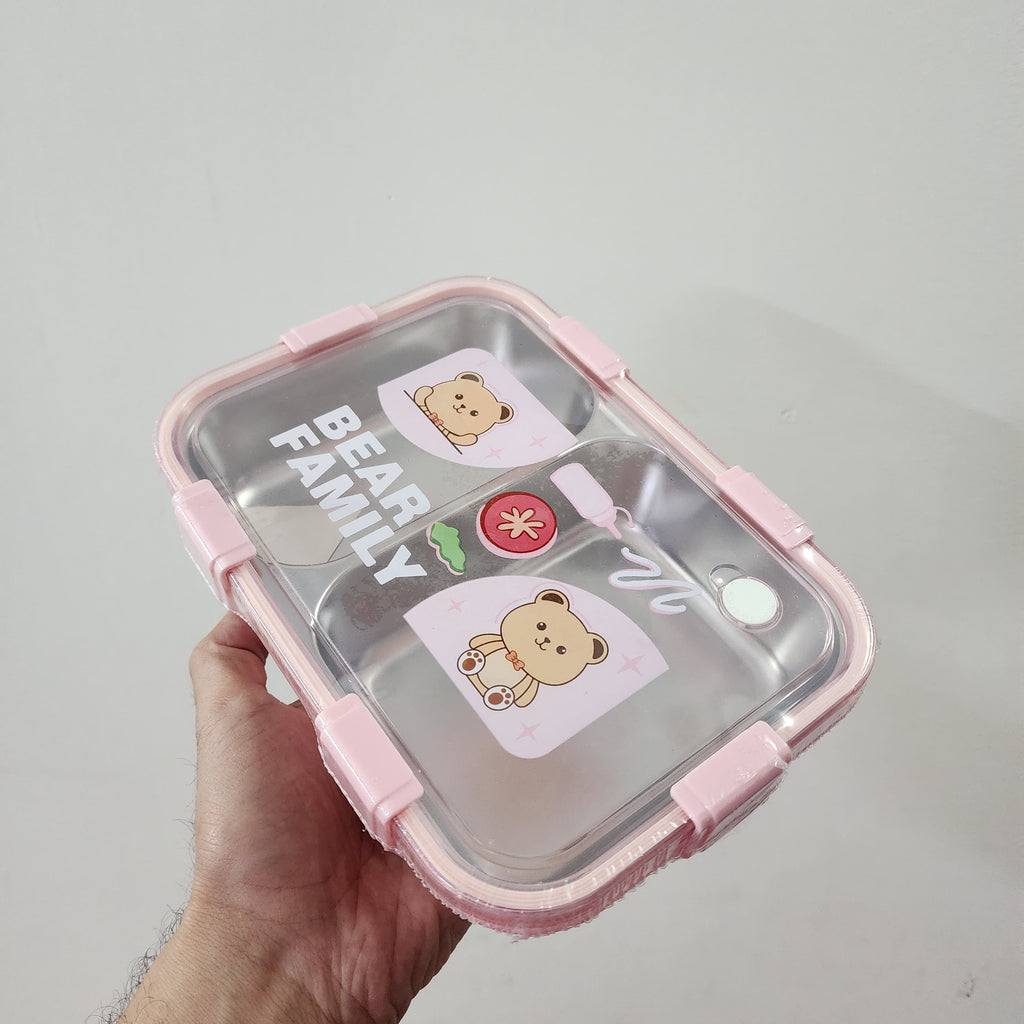 BEAR { SS } BENTO LUNCH BOX [ 620ml ]