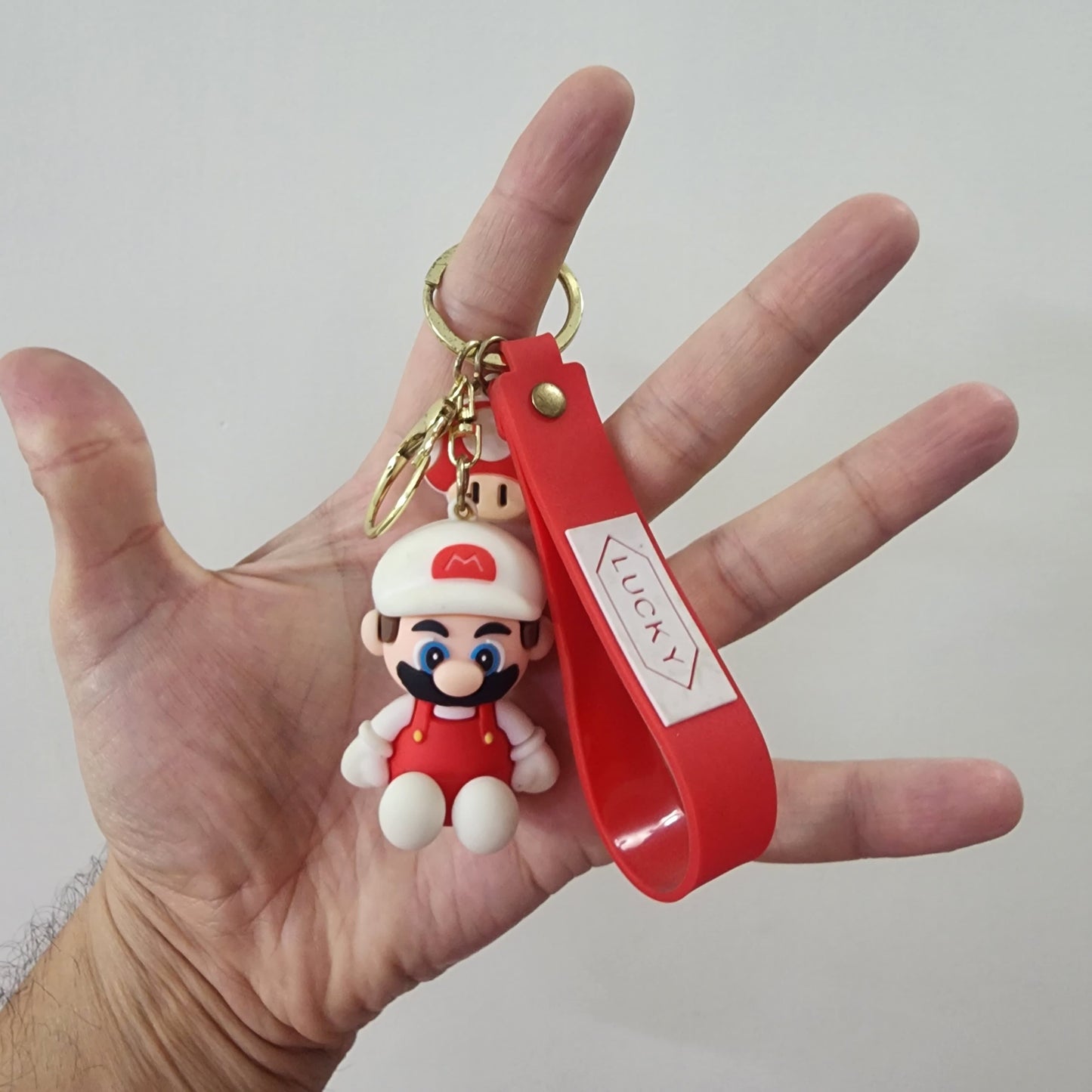 SUPER MARIO { 3D } KEY CHAIN