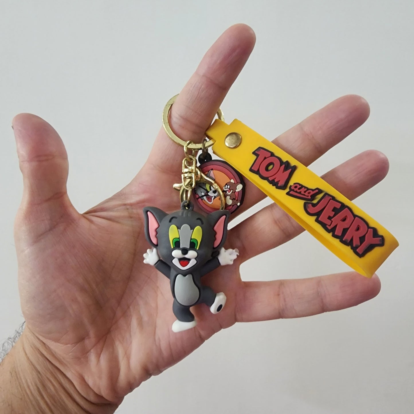 TOM AND JERRY { 3D } KEY CHAIN