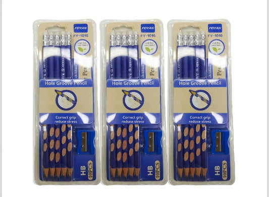 HOLE GROOVE PENCIL SET