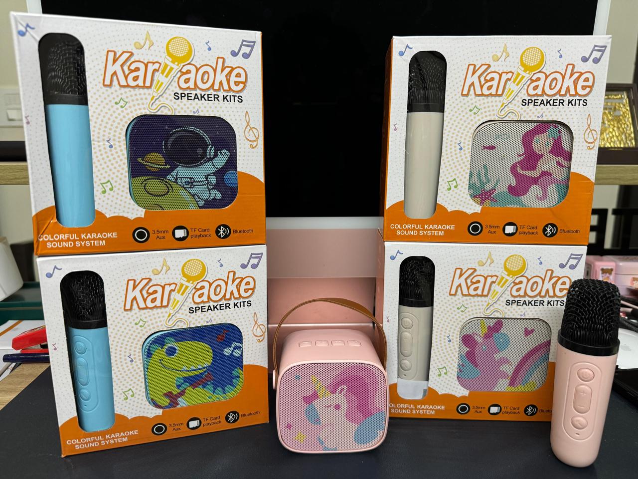 KARAOKE SPEAKER KITS { MULTIPLE THEMES } { SINGLE }