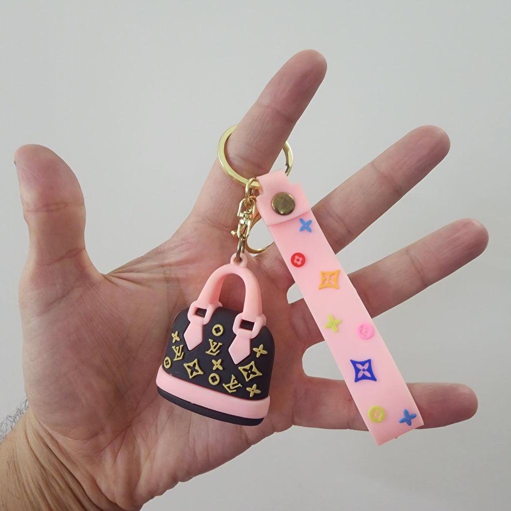 LV HANDBAG { 3D } KEY CHAIN