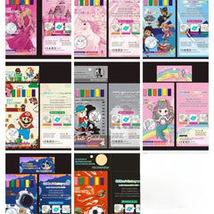 10 PAGE COLORING BOOK
