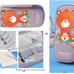 CUTE FABRIC PENCIL CASE