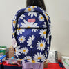 FLORAL PRINTED BACKPACK [ POLYESTER WATER PROOF ]
