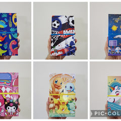 CREATIVE SCRATCH/COLORING TRAVEL BOOK SET