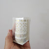 EMBOSSED GOLDEN WASHI TAPE { 1 PACK WITH 5 ROLLS }