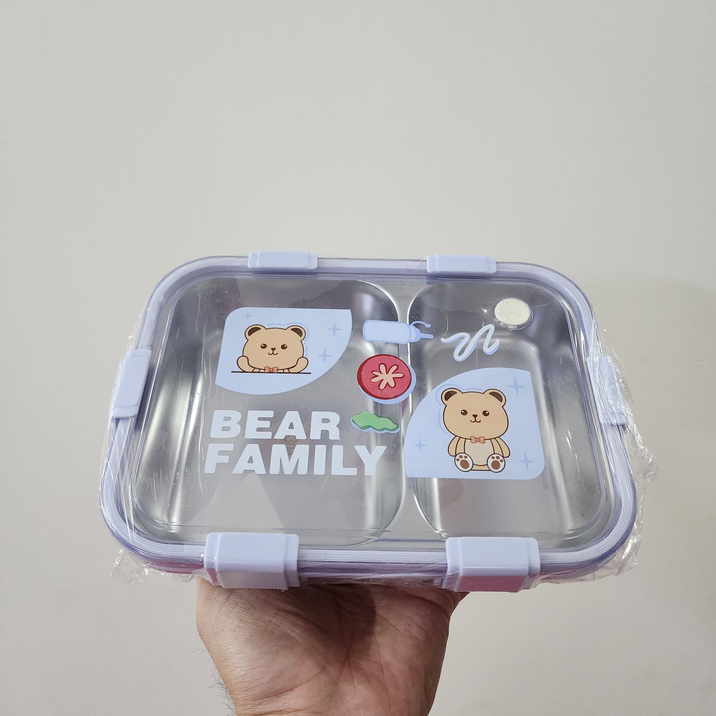 BEAR { SS } BENTO LUNCH BOX [ 620ml ]