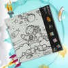 WOODEN FRAME CANVAS PAINTING SET ( SIX COLOR SHADES )(30X40cm)