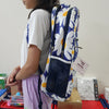 FLORAL PRINTED BACKPACK [ POLYESTER WATER PROOF ]
