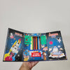 CREATIVE SCRATCH/COLORING TRAVEL BOOK SET