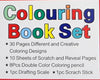 CREATIVE SCRATCH/COLORING TRAVEL BOOK SET