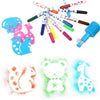 SPRAY PEN SET WITH SKETCH PEN AND BLOW PEN [ NON TOXIC , 12 PCS ]