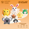 AIR DRY CLAY DIY CUTE PET PARK [ 1 PIECE ]