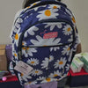 FLORAL PRINTED BACKPACK [ POLYESTER WATER PROOF ]
