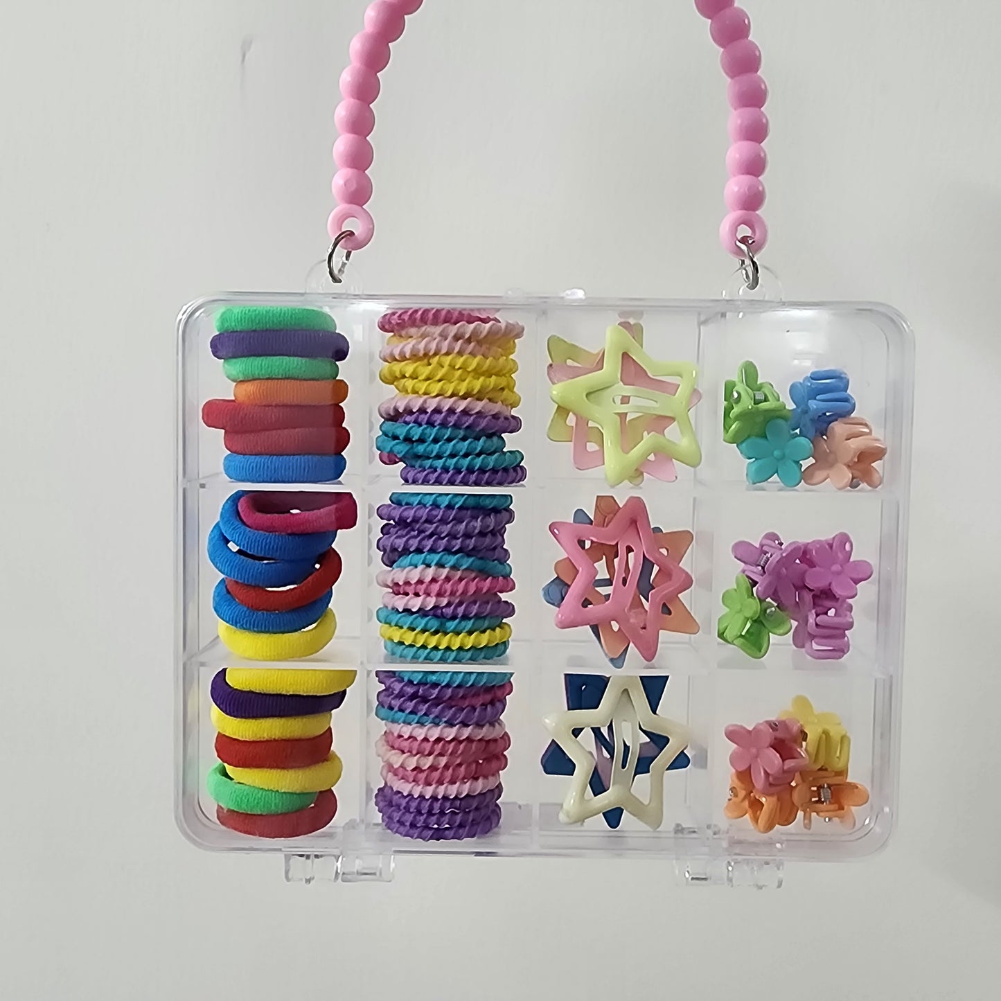 ASSORTED COLOURFUL HAIR ACCESSORIES SET