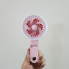 PORTABLE HAND FAN FOR TRAVEL , OFFICE AND HOME
